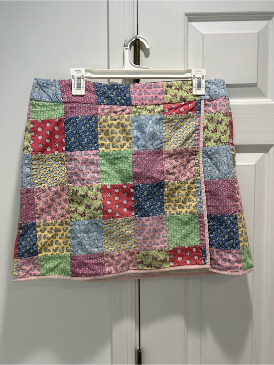 Vineyard Vines Dresses & Skirts - Vineyard Vines Patchwork Mini Skirt in Pink, Blue, Green, Yellow, Red, Cream
